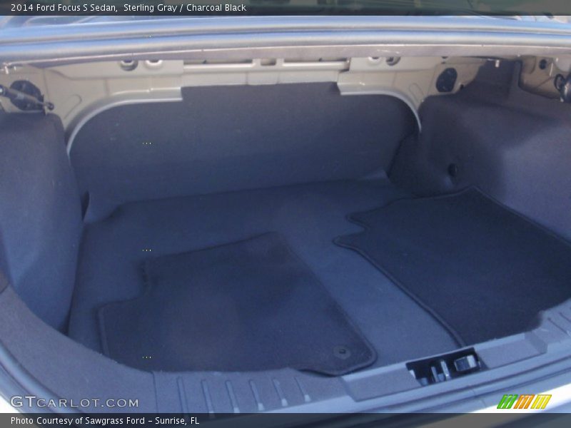 Sterling Gray / Charcoal Black 2014 Ford Focus S Sedan