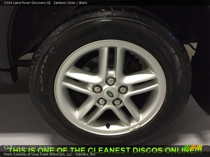 Zambezi Silver / Black 2004 Land Rover Discovery SE