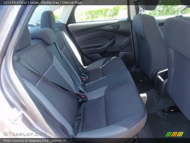 Sterling Gray / Charcoal Black 2014 Ford Focus S Sedan