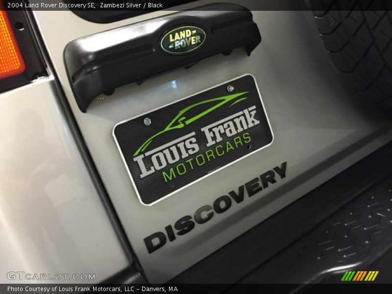 Zambezi Silver / Black 2004 Land Rover Discovery SE