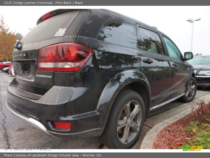 Pitch Black / Black 2015 Dodge Journey Crossroad