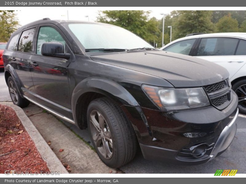 Pitch Black / Black 2015 Dodge Journey Crossroad