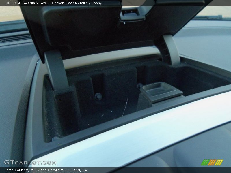 Carbon Black Metallic / Ebony 2012 GMC Acadia SL AWD