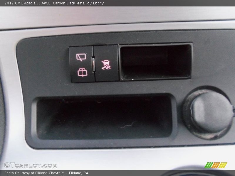 Carbon Black Metallic / Ebony 2012 GMC Acadia SL AWD