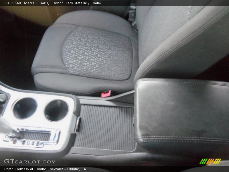 Carbon Black Metallic / Ebony 2012 GMC Acadia SL AWD