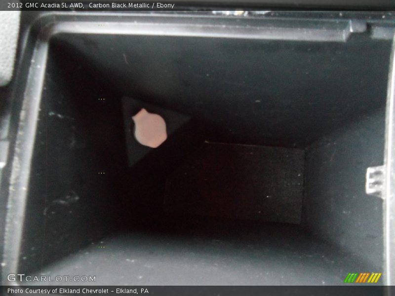 Carbon Black Metallic / Ebony 2012 GMC Acadia SL AWD