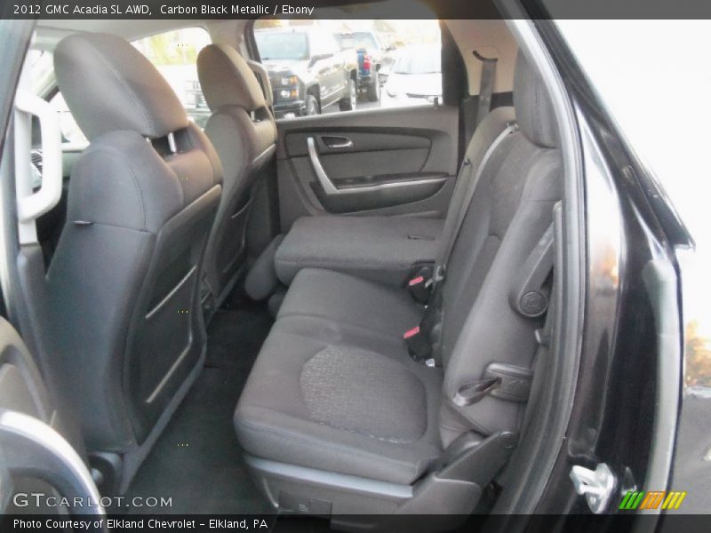 Carbon Black Metallic / Ebony 2012 GMC Acadia SL AWD