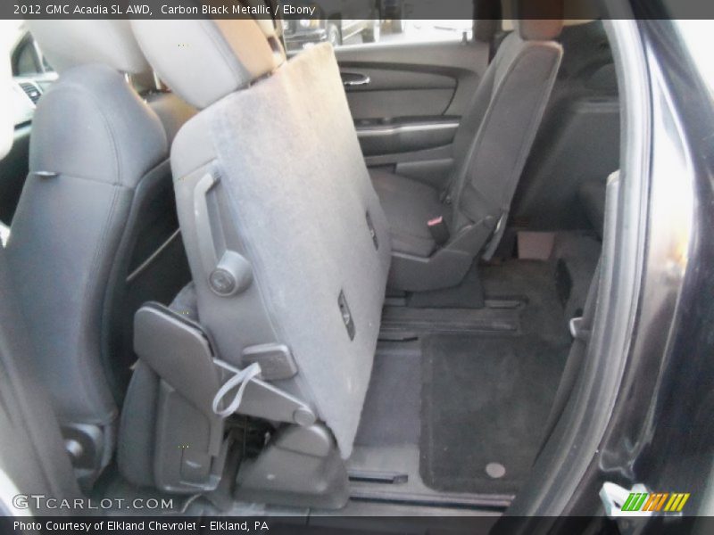 Carbon Black Metallic / Ebony 2012 GMC Acadia SL AWD