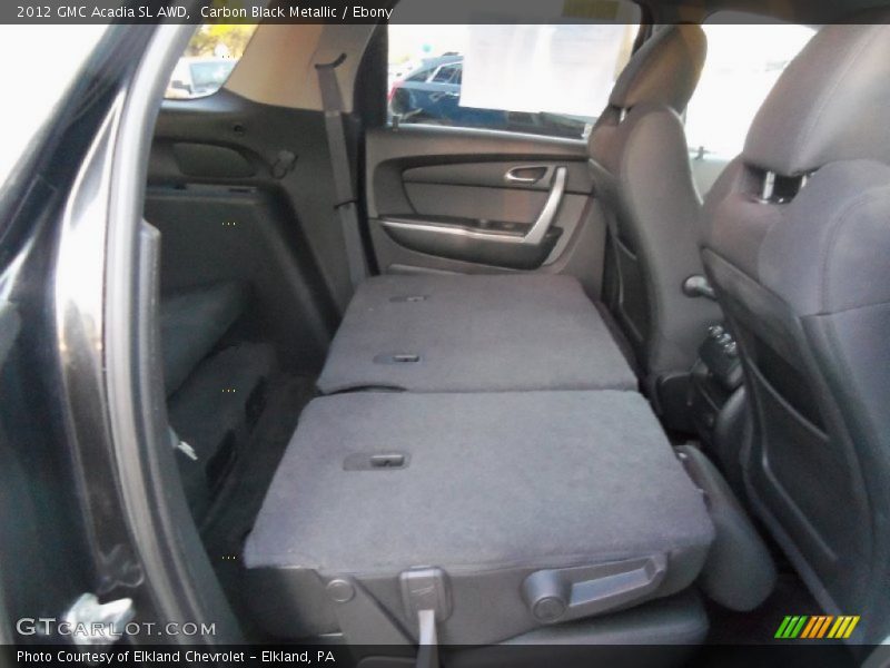 Carbon Black Metallic / Ebony 2012 GMC Acadia SL AWD