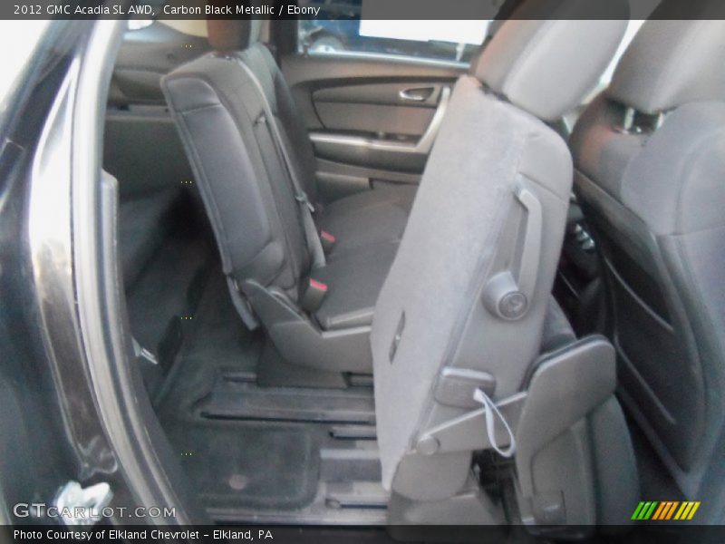 Carbon Black Metallic / Ebony 2012 GMC Acadia SL AWD
