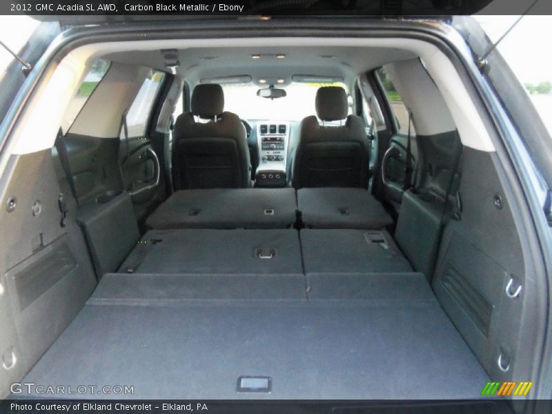Carbon Black Metallic / Ebony 2012 GMC Acadia SL AWD