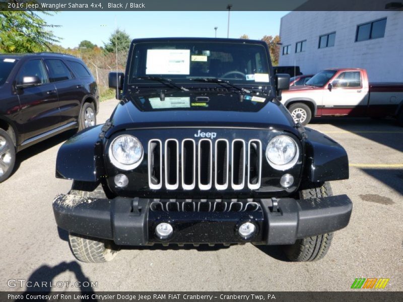 Black / Black 2016 Jeep Wrangler Sahara 4x4