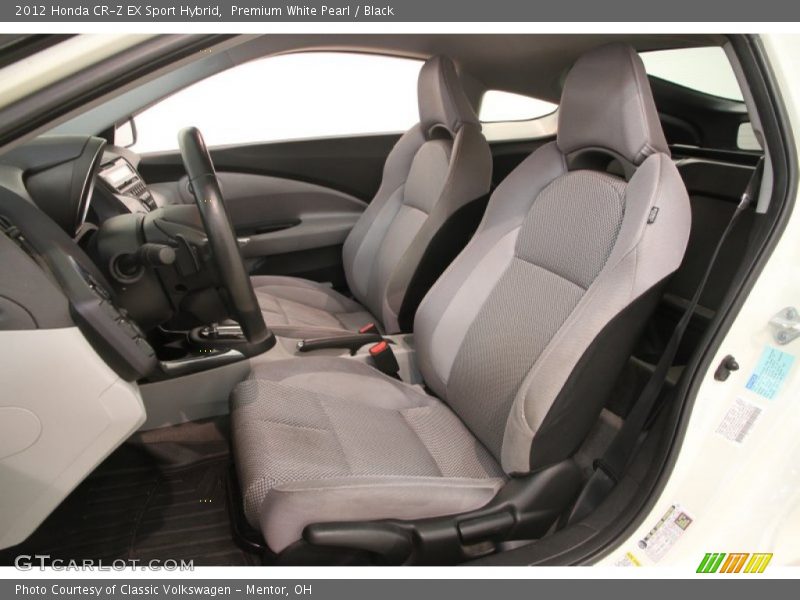Premium White Pearl / Black 2012 Honda CR-Z EX Sport Hybrid