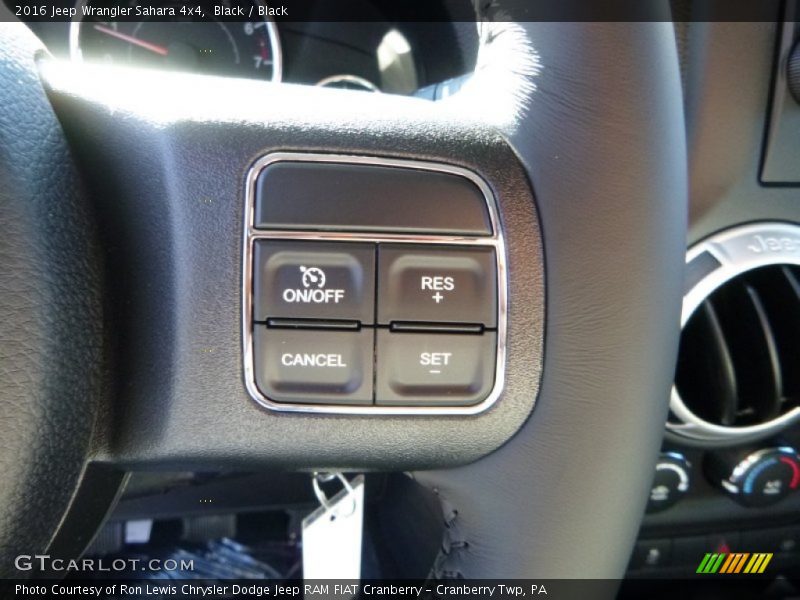 Black / Black 2016 Jeep Wrangler Sahara 4x4