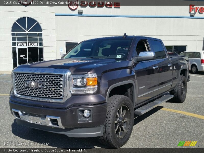 Iridium Metallic / Jet Black 2015 GMC Sierra 1500 Denali Crew Cab 4x4