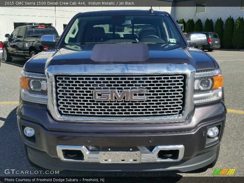 Iridium Metallic / Jet Black 2015 GMC Sierra 1500 Denali Crew Cab 4x4