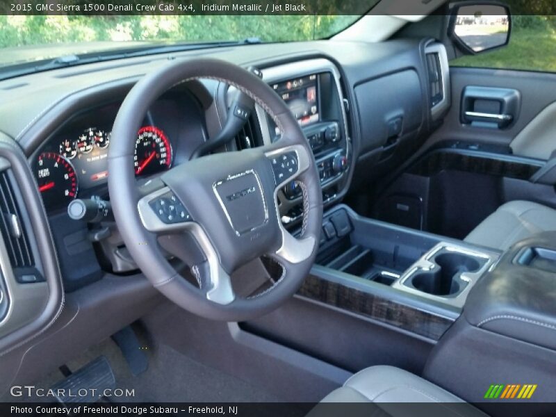 Iridium Metallic / Jet Black 2015 GMC Sierra 1500 Denali Crew Cab 4x4