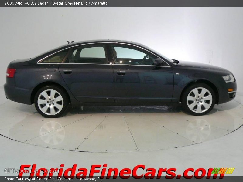 Oyster Grey Metallic / Amaretto 2006 Audi A6 3.2 Sedan