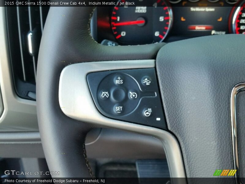Iridium Metallic / Jet Black 2015 GMC Sierra 1500 Denali Crew Cab 4x4