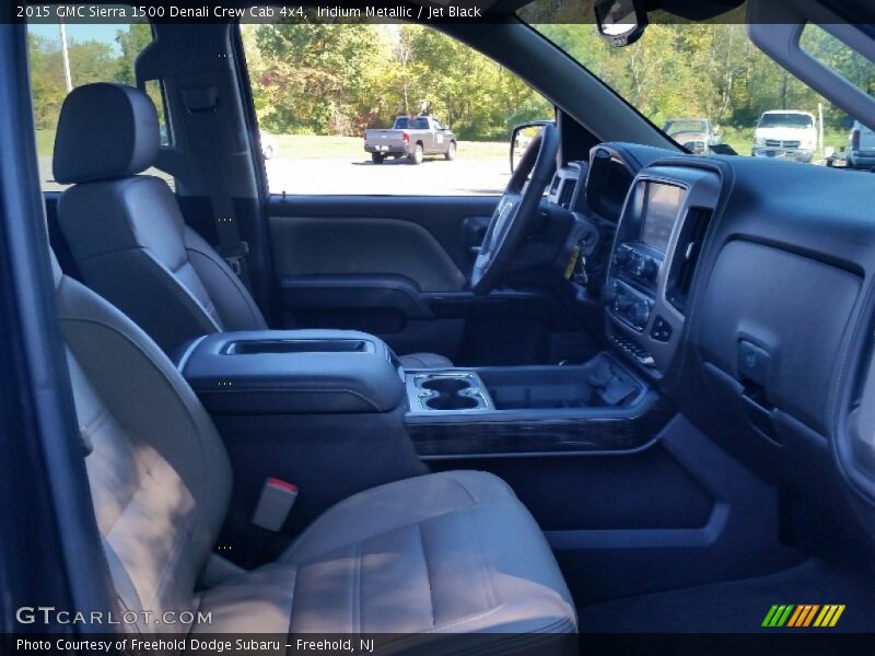 Iridium Metallic / Jet Black 2015 GMC Sierra 1500 Denali Crew Cab 4x4
