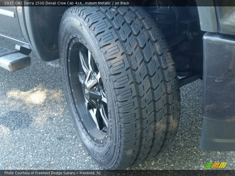Iridium Metallic / Jet Black 2015 GMC Sierra 1500 Denali Crew Cab 4x4