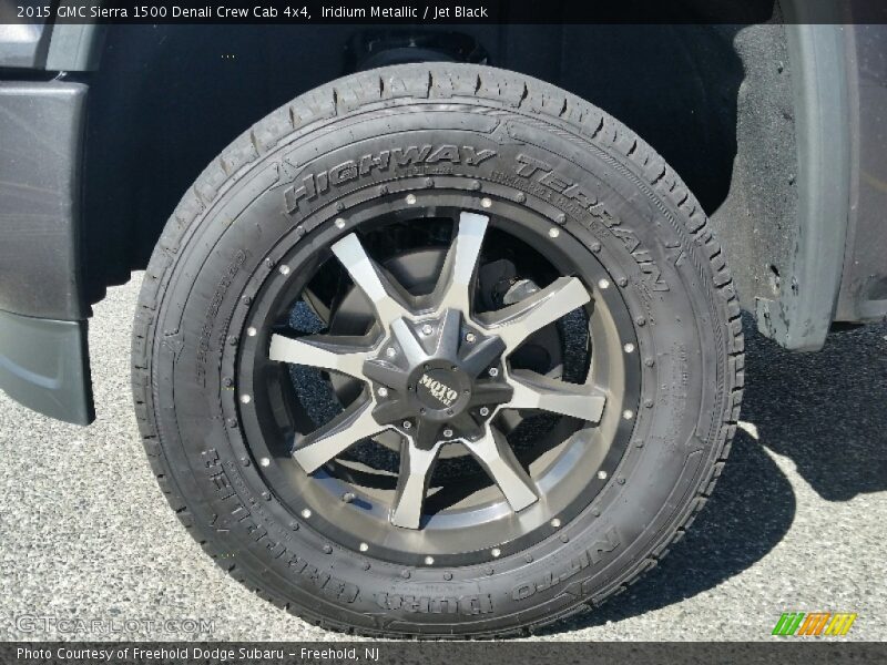 Iridium Metallic / Jet Black 2015 GMC Sierra 1500 Denali Crew Cab 4x4