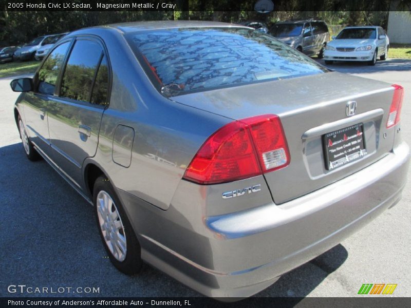 Magnesium Metallic / Gray 2005 Honda Civic LX Sedan