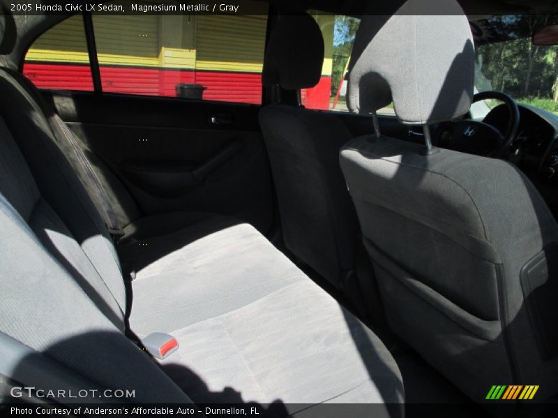 Magnesium Metallic / Gray 2005 Honda Civic LX Sedan