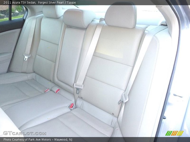 Forged Silver Pearl / Taupe 2011 Acura TSX Sedan