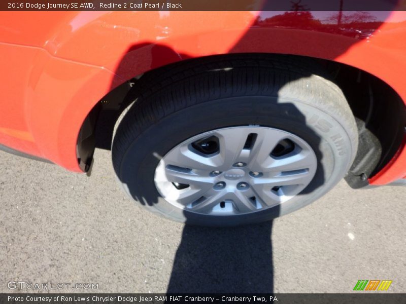 Redline 2 Coat Pearl / Black 2016 Dodge Journey SE AWD