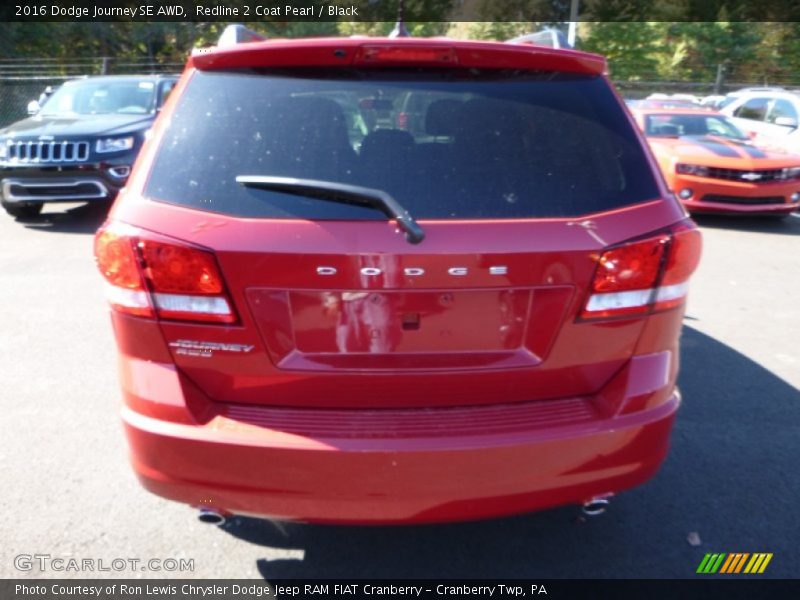 Redline 2 Coat Pearl / Black 2016 Dodge Journey SE AWD