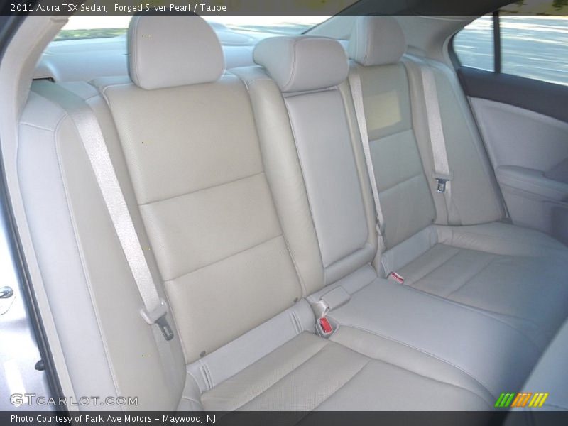 Forged Silver Pearl / Taupe 2011 Acura TSX Sedan