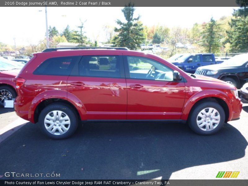 Redline 2 Coat Pearl / Black 2016 Dodge Journey SE AWD