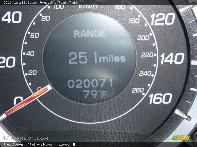 Forged Silver Pearl / Taupe 2011 Acura TSX Sedan