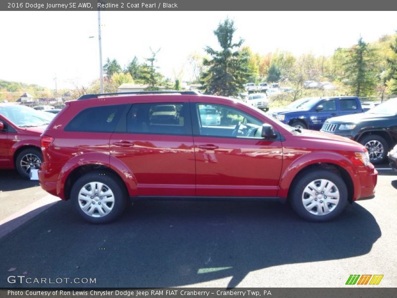 Redline 2 Coat Pearl / Black 2016 Dodge Journey SE AWD