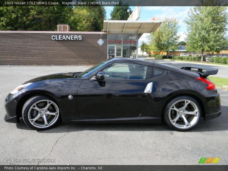Magnetic Black / NISMO Black/Red 2009 Nissan 370Z NISMO Coupe
