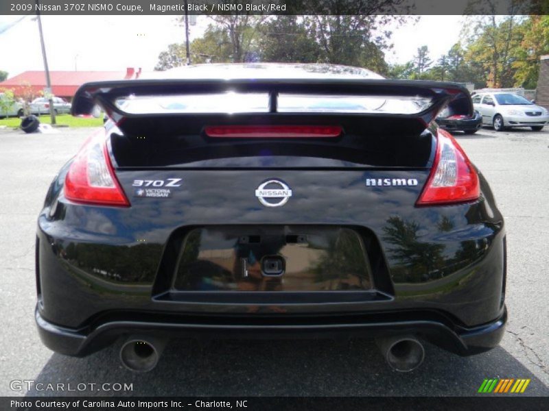 Magnetic Black / NISMO Black/Red 2009 Nissan 370Z NISMO Coupe