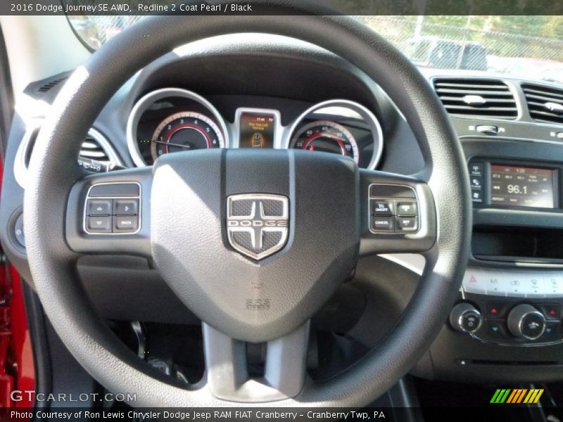 Redline 2 Coat Pearl / Black 2016 Dodge Journey SE AWD