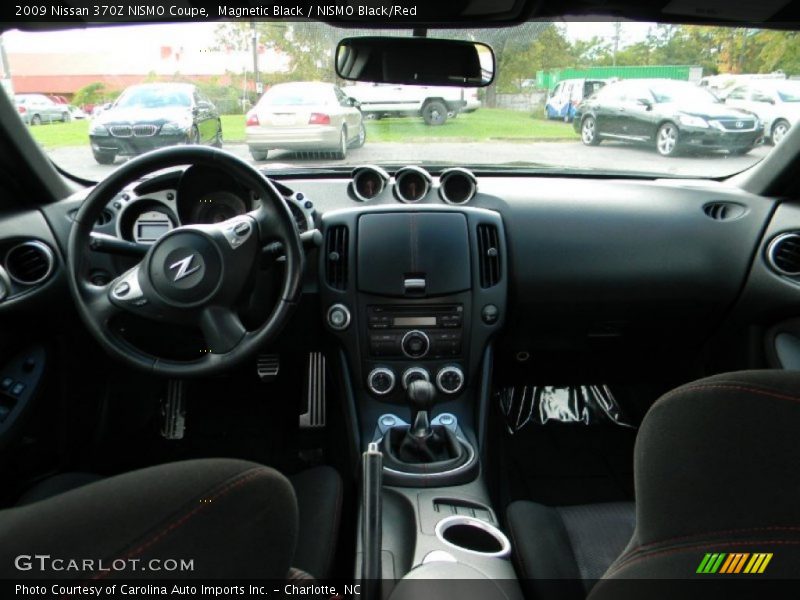 Magnetic Black / NISMO Black/Red 2009 Nissan 370Z NISMO Coupe