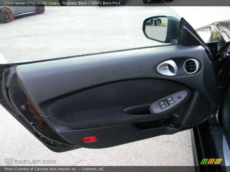 Magnetic Black / NISMO Black/Red 2009 Nissan 370Z NISMO Coupe
