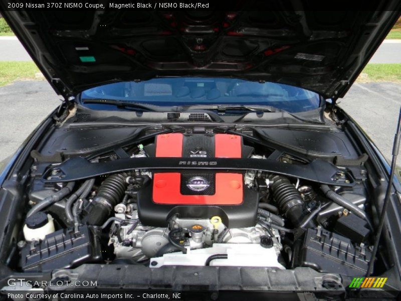 Magnetic Black / NISMO Black/Red 2009 Nissan 370Z NISMO Coupe