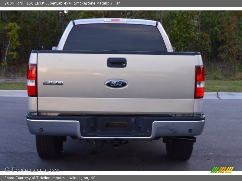 Smokestone Metallic / Tan 2006 Ford F150 Lariat SuperCab 4x4