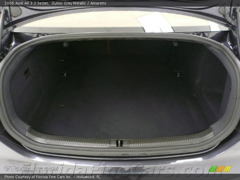 Oyster Grey Metallic / Amaretto 2006 Audi A6 3.2 Sedan