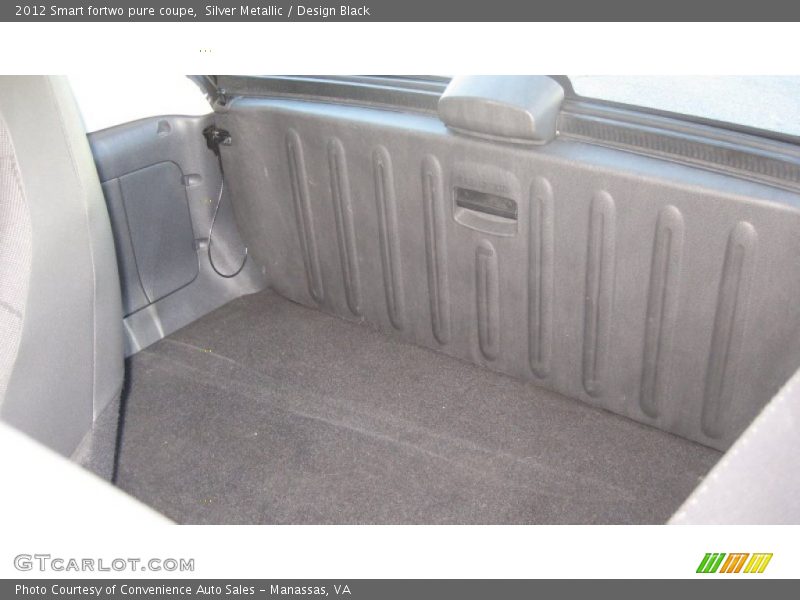 Silver Metallic / Design Black 2012 Smart fortwo pure coupe