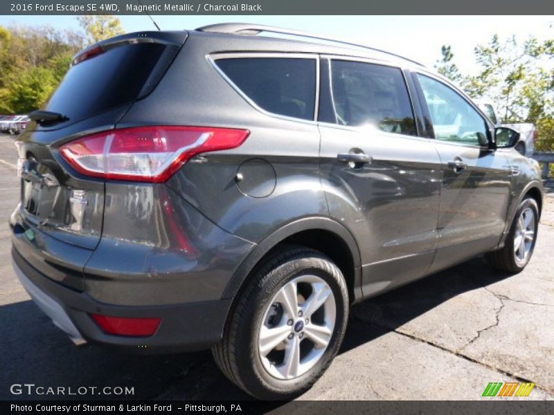 Magnetic Metallic / Charcoal Black 2016 Ford Escape SE 4WD