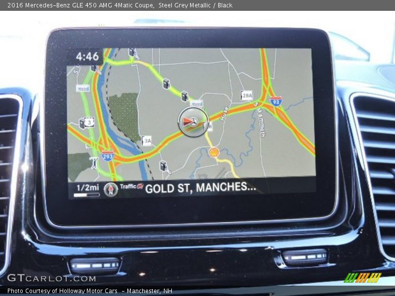 Navigation of 2016 GLE 450 AMG 4Matic Coupe