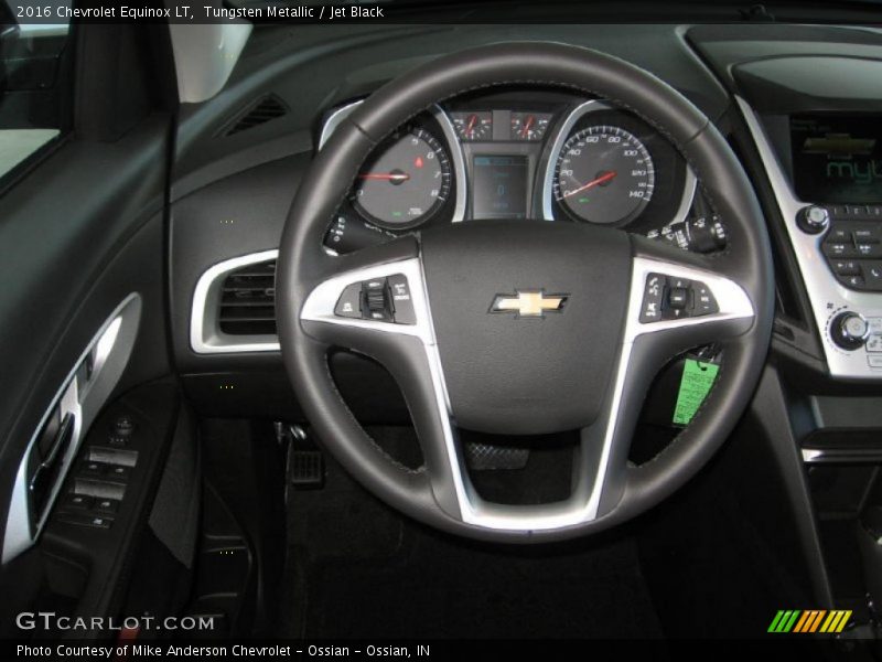 Tungsten Metallic / Jet Black 2016 Chevrolet Equinox LT