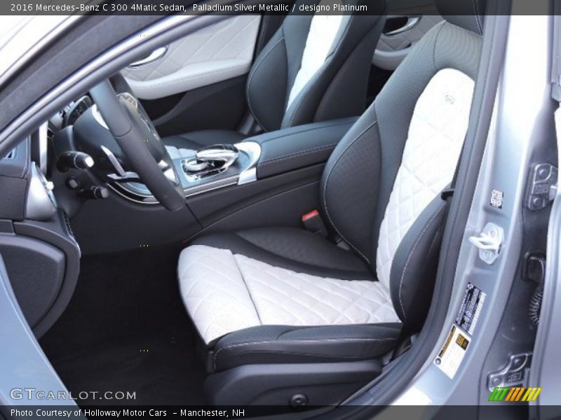  2016 C 300 4Matic Sedan designo Platinum Interior