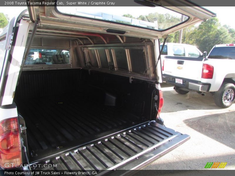 Super White / Graphite Gray 2008 Toyota Tacoma Regular Cab