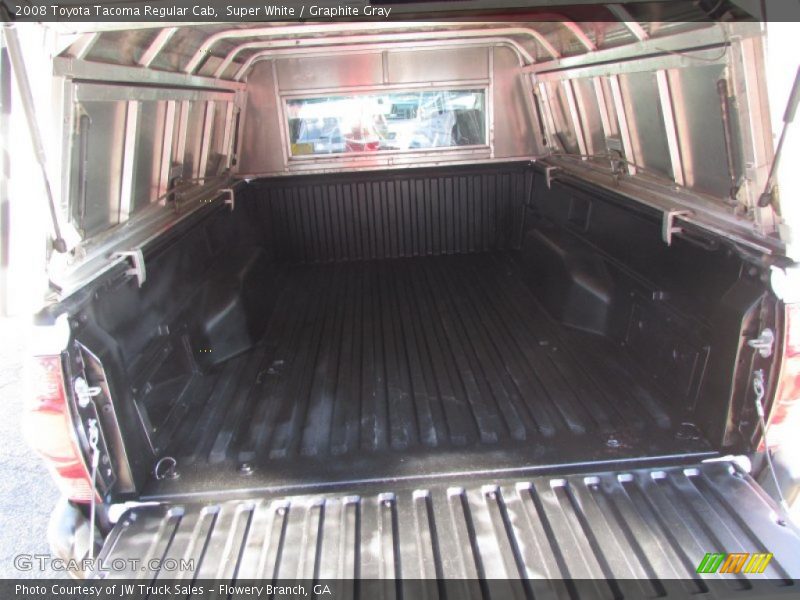 Super White / Graphite Gray 2008 Toyota Tacoma Regular Cab
